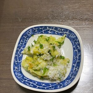 蒸しなすのパルメザンチーズあえ【洋食・前菜】#ナス